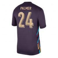 England Cole Palmer #24 Fußballbekleidung Auswärtstrikot EM 2024 Kurzarm